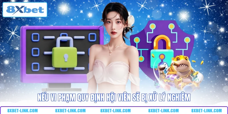 Nếu vi phạm quy định hội viên sẽ bị xử lý nghiêm 